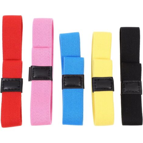 Lot de 5 élastiques pour boîte à lunch, sangles de fermeture pour boîte à lunch, double couche, pour l'extérieur, pour l'école et le bureau