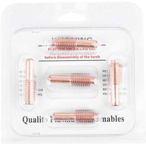 Lot de 5 électrodes consommables pour découpeur plasma MAX1250 (réf. 120926).