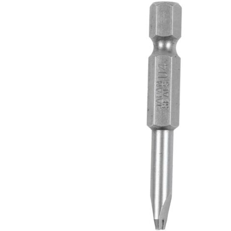 Lot de 5 embouts de tournevis inviolables de sécurité, forets de perçage magnétiques à tige hexagonale en U de 1/4 pouce, embouts de tournevis manuels-AquaForge