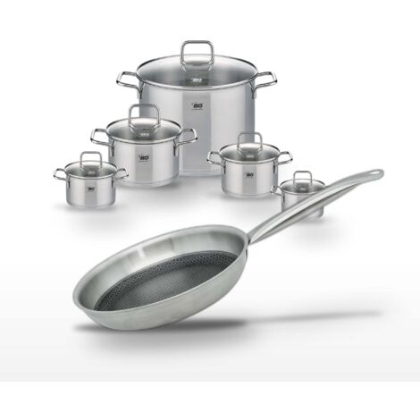 Lot de 5 Faitouts Elo Relief Solution et Poêle 28 cm