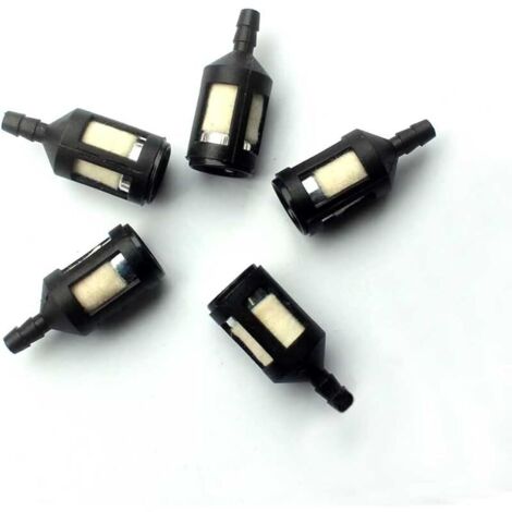 Lot de 5 Filtre à Essence pour McCulloch 216985 MC-9182-310001 Homelite 49422 Tecumseh 410263 ZF-1 Debroussailleuse Tronconneuse Taille-Haie Tariere Pompe