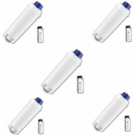 Lot de 5 filtres adoucisseur d'eau modèles ECAM