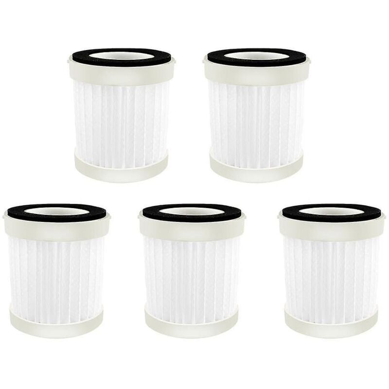 Lot de 5 filtres de rechange adaptés aux accessoires d'instruments d'élimination des acariens Vcm16a Filtre Haipa Hepa f