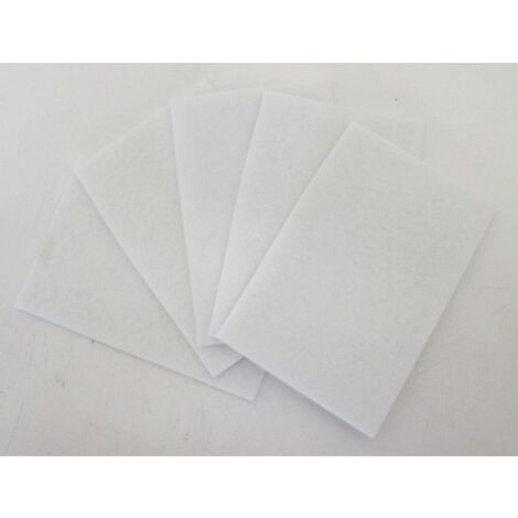 Lot de 5 filtres de refoulement cubic pour Aspirateur NILFISK ADVANCE 1406879500