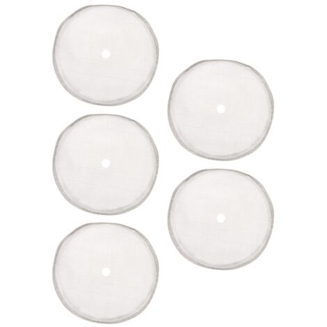 Lot de 5 filtres réutilisables en acier inoxydable (maille 80) pour cafetière à piston de 600 ml