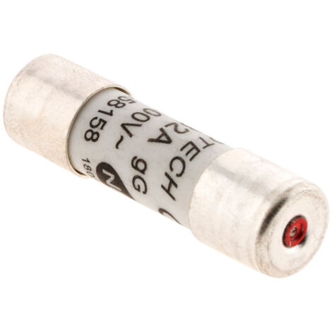 Lot de 5 fusibles céramique 10,3x 38 - 32A à voyant - NF - Zenitech