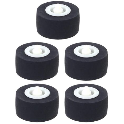 Lot de 5 galets de pincement en caoutchouc pour magnétophone Sony RS-CH770 et RS-BX501