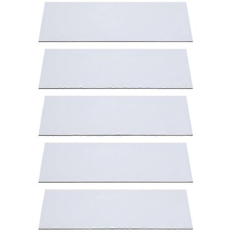 Lot de 5 grilles d'aération magnétiques, 14 x 30,5 cm, pour grilles d'aération au sol, murales ou au plafond, pour camping-cars, etc.