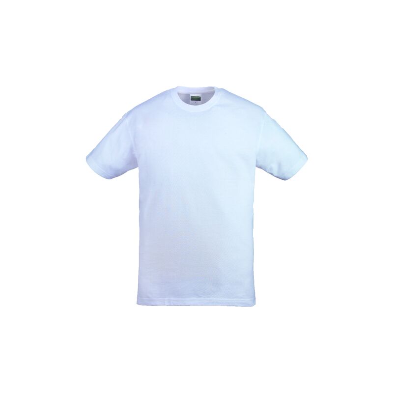 lot de 5 - t-shirt de travail manches courtes hike - blanc l - 48/50