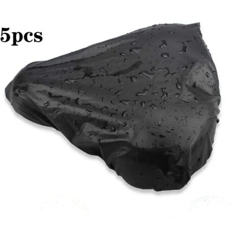 Lot de 5 housses de selle de vélo universelles, imperméables et résistantes à la pluie, compatibles avec toutes les tailles.-AquaForge