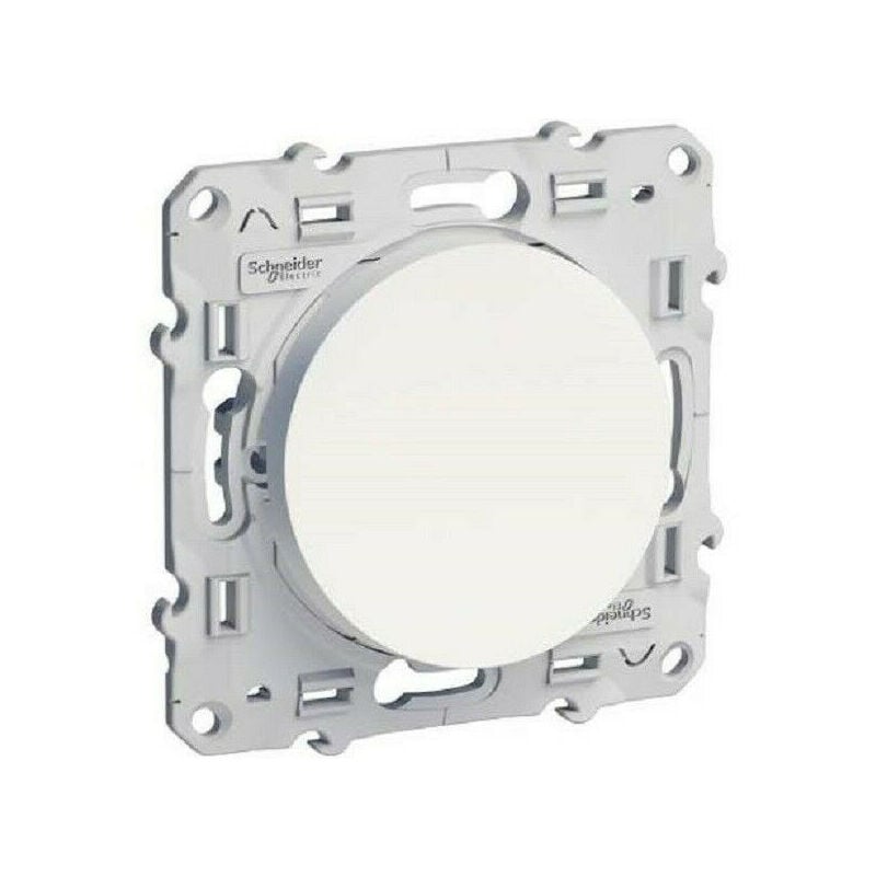 Lot de 5 Interrupteurs va et vient 10A Odace blanc Schneider S520204
