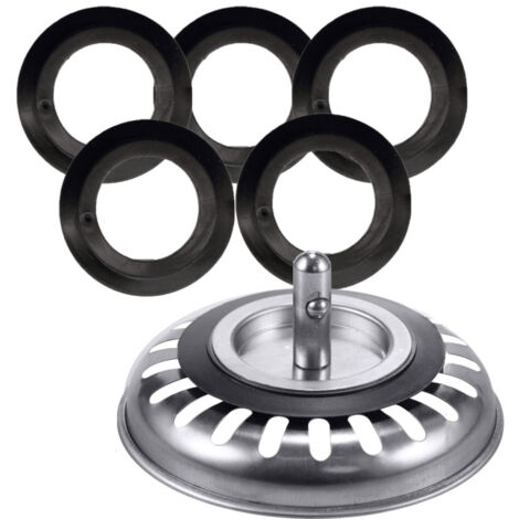 Lot De 3 Bouchons De Vidange En Caoutchouc – Tailles 45-47,5 Mm, 48-49,5 Mm, 53-55,5 Mm – Pour évier, Baignoire, Lavabo