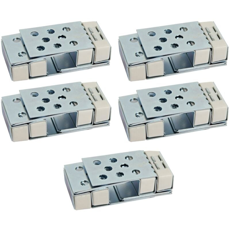 Lot de 5 kits trappe magnétique pour accès baignoire Semin s'adapte à toute dimension de carrelage - pièces humides et salle de bain