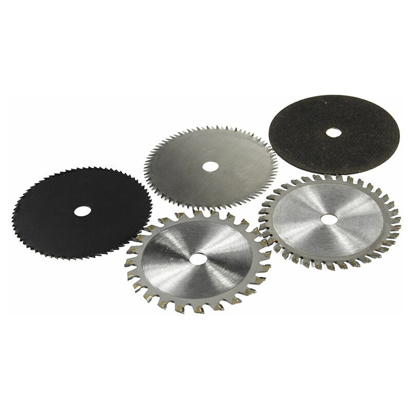 Rtgpt - Lot de 5 lames de scie circulaire en hss, 85 mm de diamètre