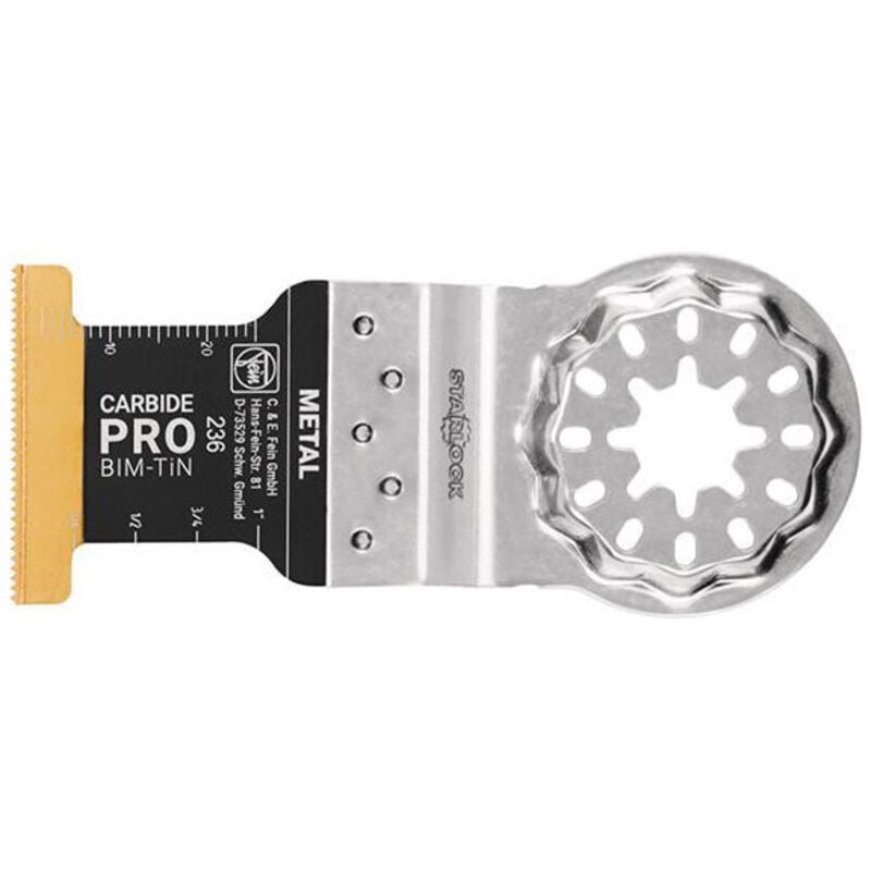 Fein - Lame scie mutifonction.SL E-Cut Carbide Pro 45x32 VE5