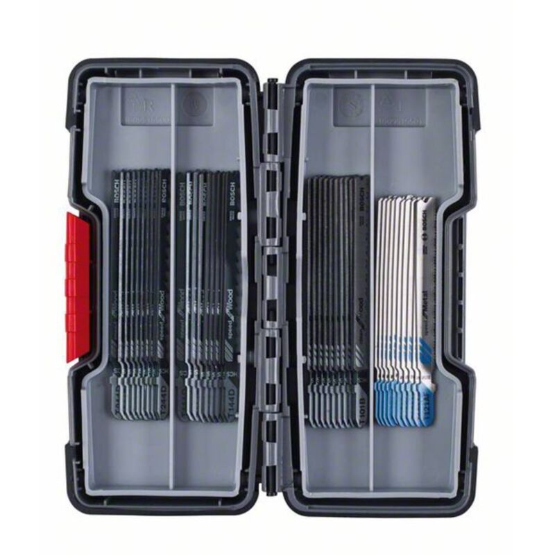 Bosch - Lame scie sabre Set 40 Pièces Bois/Metall Tough Box