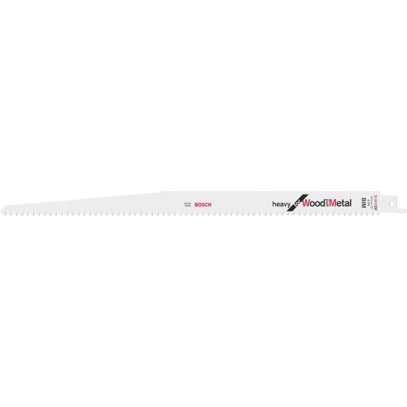 Bosch - 25x lame de scie sabre s 1411 df Heavy for Wood and Metal - 2608657562