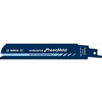 Lot de 5 Lames de scie sabre endurance pour heavy métal S 927 BEF Longueur 150mm BOSCH 2608657523