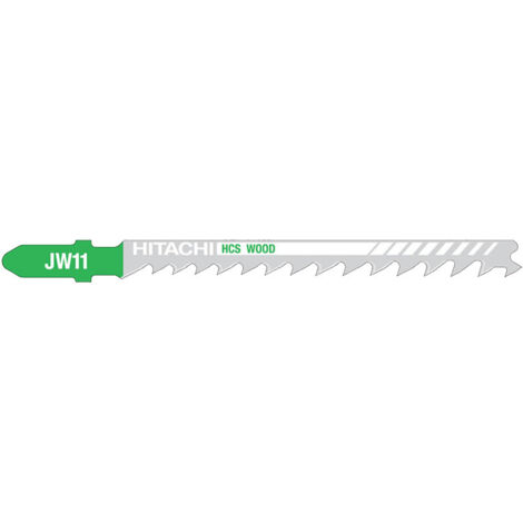 Lot de 5 lames pour scie sauteuse Proline HIKOKI 750045 - 10-45mm nette - HCS L.75 coupe bois