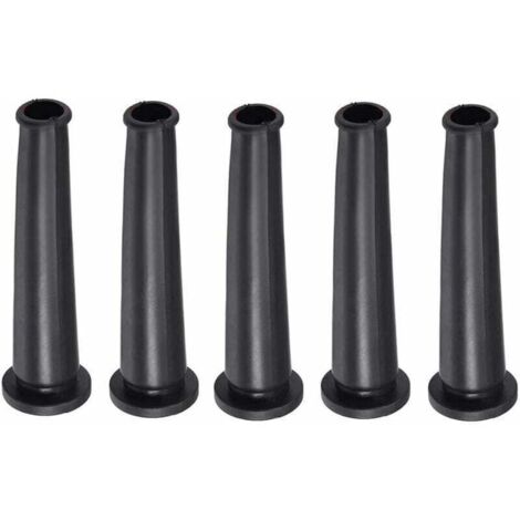 Lot de 5 manchons de protection en caoutchouc pour cable de 70 mm de long pour meuleuse d'angle