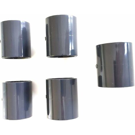 Lot de 5 Manchons PVC Pression / 32 mm intérieur F/F PN16 / Piscine et arrosage/égale 32mm