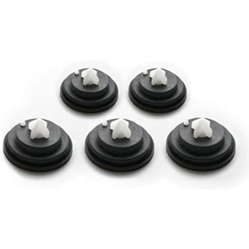 Lot de 5 Membranes Compatibles pour Robinet Flotteur Siamp Alimentation Basse, Diaphragme en Caoutchouc Remplaçable 95 95 L 99T 99B 99 Duravit Laufen