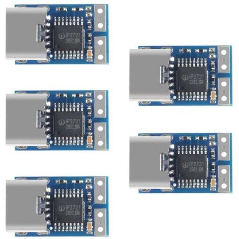 Lot de 5 Modules USB-C 20V Tension Fixe Alimentation Type-C 5A pour Ordinateur Portable