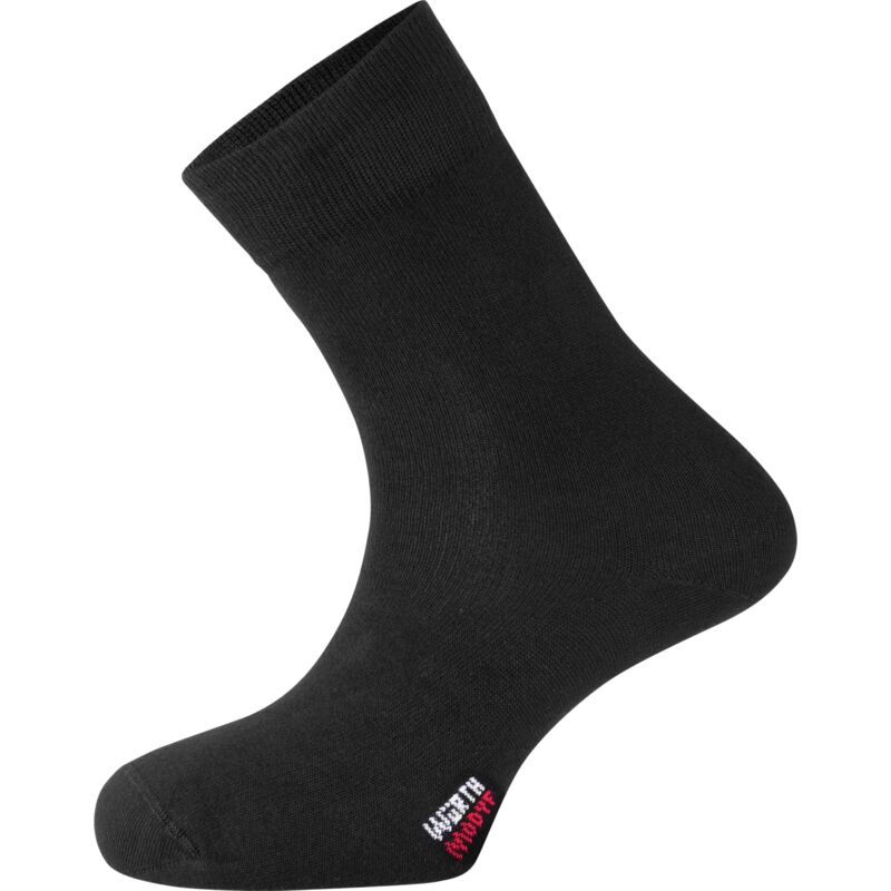 Lot de 5 Paires de Chaussettes de Travail Modyf Bambou Noir 43-46