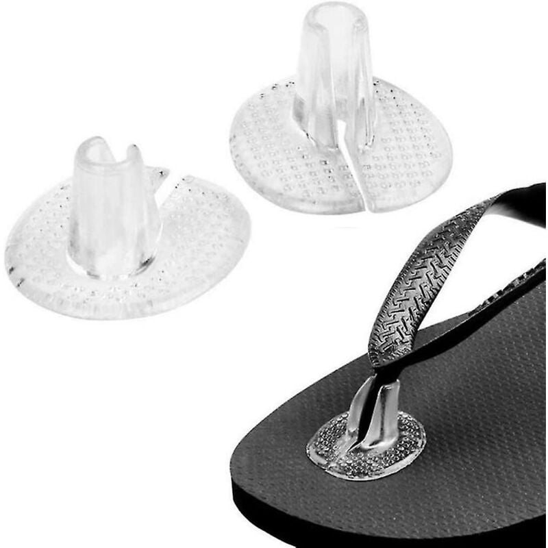 Lot de 5 paires de protège-orteils en silicone pour sandales transparentes