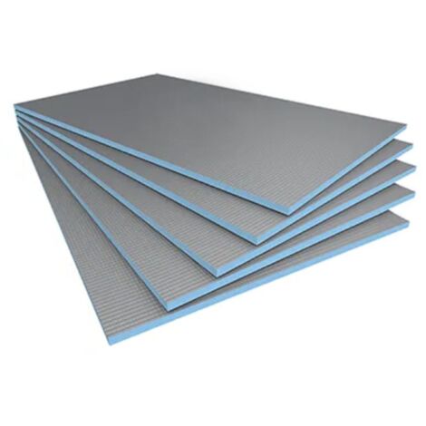Lot de 5 panneaux de construction 1250x600x50mm en polystyrène extrudé rigide XPS – Prêt à carreler – Haute performance thermique et acoustique – Valstorm