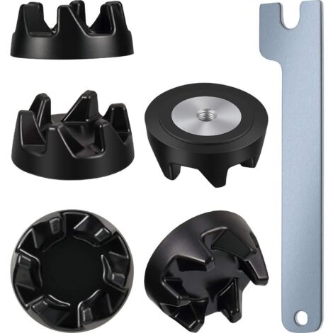 Lot de 5 pièces de rechange pour accouplement d'entraînement de mélangeur 9704230 avec 1 clé