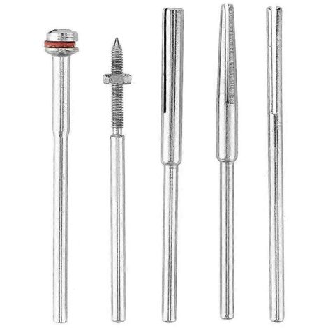 Lot de 5 pinces pour papier de verre, support fendu, outil de ponçage pour la fabrication de bijoux