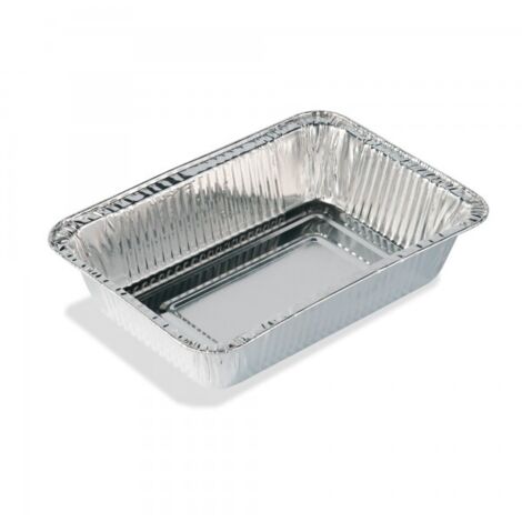 Lot de 5 Plats anti-flamme en aluminium