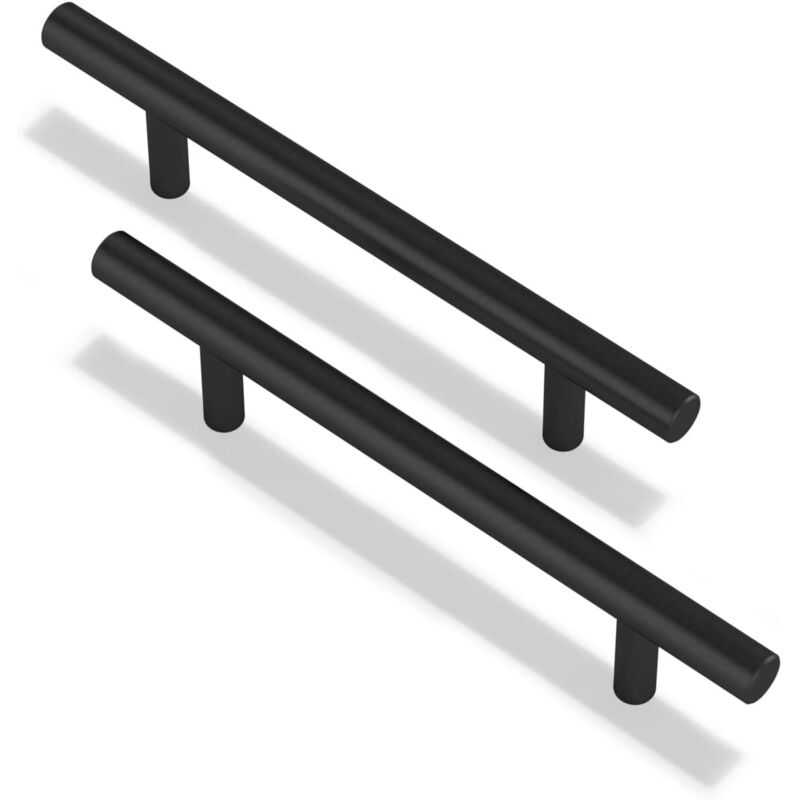 Lot de 5 poignées de cuisine 96 mm avec vis en acier inoxydable pour armoire, placard, poignée de porte pour tiroir de cuisine, chambre à coucher (5