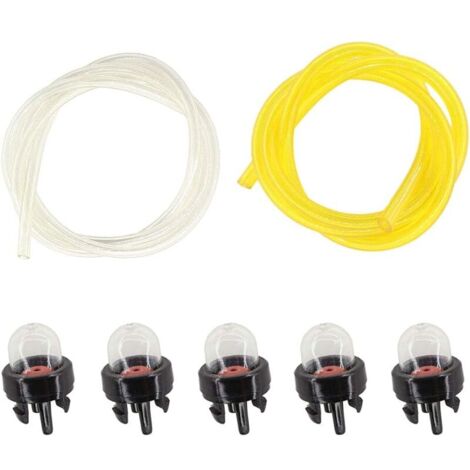 Lot de 5 pompes d'amorçage pour débroussailleuse Stihl FS120 FS200 FS300 FS350 FS400 FS450 FS480 FS500 FS550 MS181 MS210 MS211 MS230 MS250