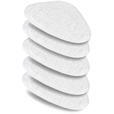 Lot de 5 recharges de balai vapeur en microfibre --