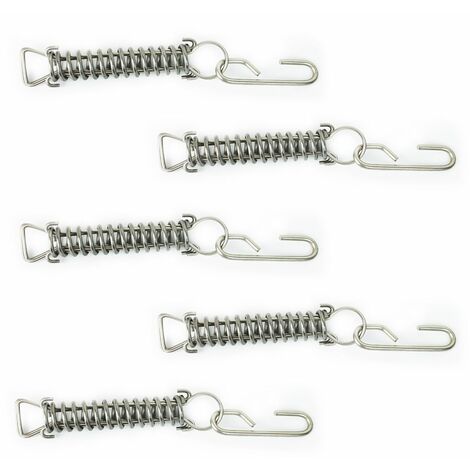 Lot de 5 ressorts de sécurité 3 tirants - Linxor