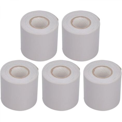 Lot de 5 rubans d'étanchéité pour conduits de climatisation, tuyaux en cuivre, PVC, isolation pour climatiseur, ruban résistant à la traction, largeur 60 mm