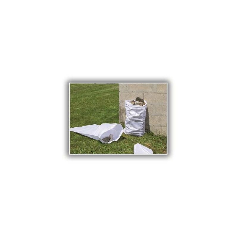 Heliotrade - Lot de 5 sacs à gravats et dechets 70 litres (60 x 90 cm)