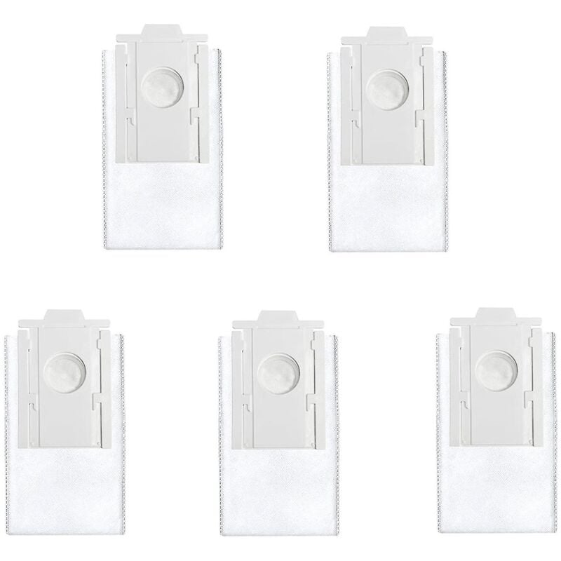 Lot de 5 sacs à poussière de rechange pour aspirateur Samsung Vca-rdb95 Jet Bot+ Jet Bot Ai+