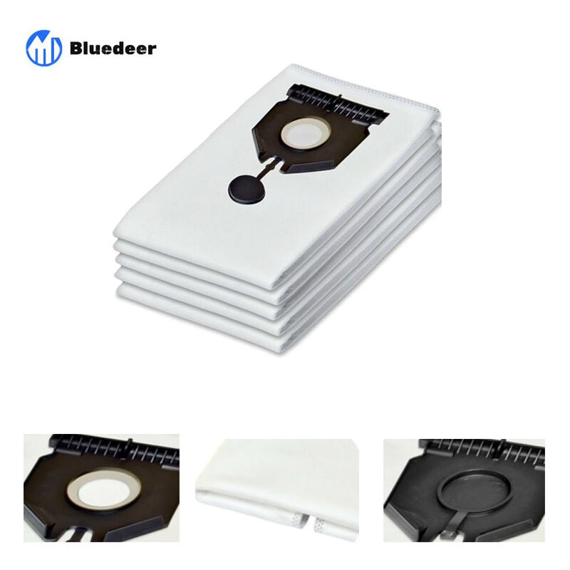 Lot de 25 sacs daspirateur pour Karcher 2.889-154.0 nt 30/1 30L Bluedeer