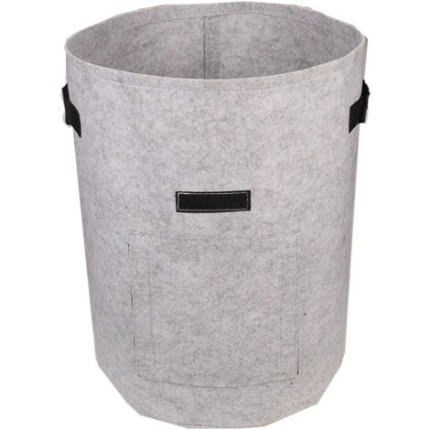 Lot de 5 sacs de plantation de 38 litres (10 gallons) pour pommes de terre, sacs de jardin avec poignées renforcées, pots en tissu non tissé épais, adaptés à la plantation de tomates, légumes et fruit