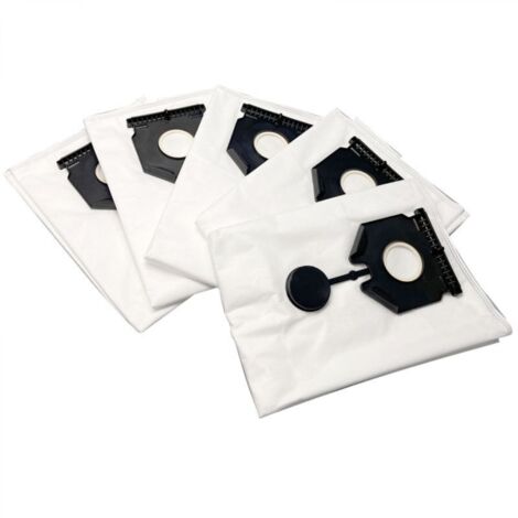 Lot de 5 sacs pour aspirateur Kärcher NT 30/1 – Microfibres 4 couches – Capacité 30L – Filtration optimale pour poussière