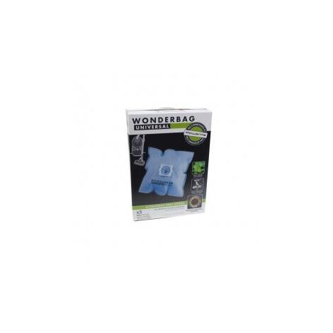 Lot de 5 sacs Wonderbag pour Aspirateur ROWENTA WB415120