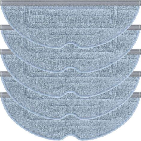 Lot de 5 serpillères pour Roborock S7 ,T7 Plus,lingettes de rechange lavables pour Roborock S7