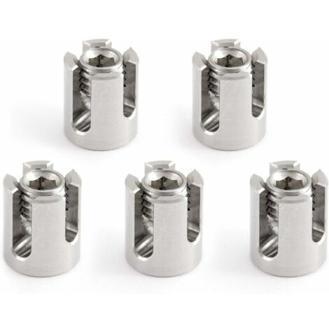 Lot de 5 serre-câbles en acier inoxydable (A4) - Pour câble de 2 mm - M8 (pour câble de 2 mm)-LIAIKI