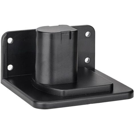 Lot de 5 Support mural pour batterie 18 V - Support fixe pour garage, atelier, camion, support en métal