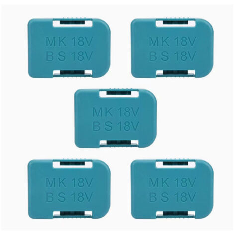 Lot De 5 Supports De Batterie Pour Batterie Makita 18 V, Également Pour Support De Batterie Bosch 18 V
