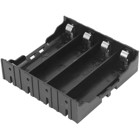 Lot de 5 supports de boîtier en plastique pour batteries Li-ion DIY (4 batteries 18650 de 3,7 V)