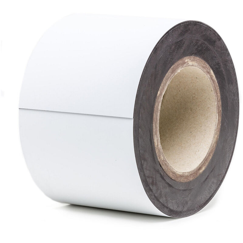 Certeo - frankel kaiserkraft, Etiquette magnétique en rouleaux, blanc,